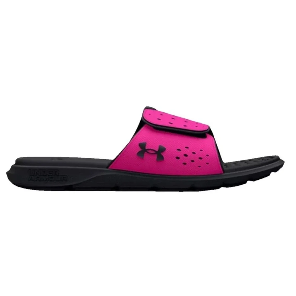 Under Armour‎ Girls 3026039 UA Ignite Pro Slides, Rebel Pink, Size 4y New
